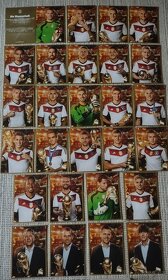 Fotbalové sběratelské karty - Německo Mistři světa Limitovan - 3