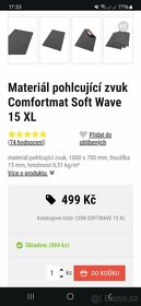 Sada na vytlumení dveří auta Comfortmat Soft Wave 15 XL - 3