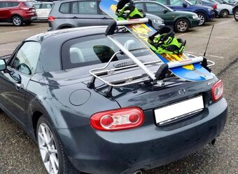 Zahrádka na kabriolet s nosičem lyží (MGF, MGTF,Miata,MX-5) - 3