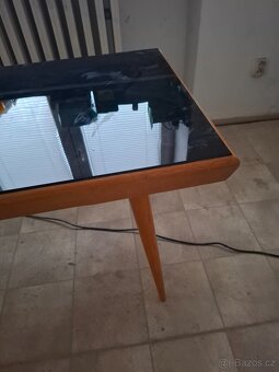 Retro konferenční stolek (brusel) - 3