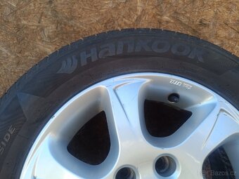 Alu Opel 5x110 R15 Borbet super letní pneu 195/65/15 - 3