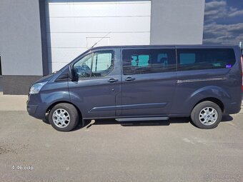 FORD TOURNEO CUSTOM 2.2 TDCI LONG r.14 200000km 8míst TAŽNÉ - 3