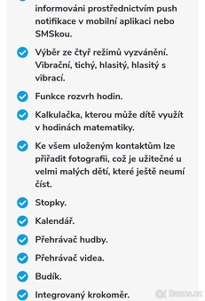 Dětské hodinky Carneo GuardKid+4G PLATINUM růžové - 3