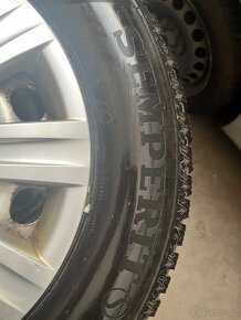 Prodám pneu 215/65/16 zimní 5x112 - 3