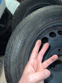 Pneu Bridgestone turanza 215/55 r16 97v a disk 7Jx16H2 ET45 - 3