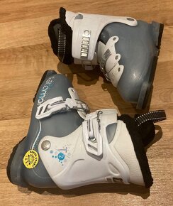 Lyžáky dětské, Salomon T2 Girlie RT, Velikost boty 240 mm - 3