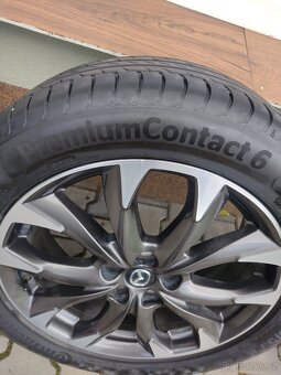 ALU kola Mazda 5x114,3 R19 pneu continental - 3