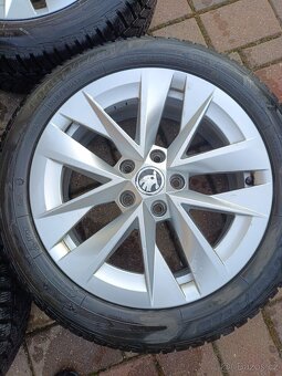 Zimní alu sada kol škoda Rotare R17 5x112 (Octavia lV) - 3