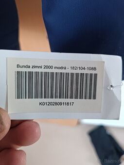 Zimní bunda AČR Modrá - 3