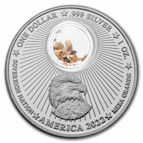 STŘÍBRNÁ MINCE THE ROSWELL INCIDENT 1OZ 2022 - 3