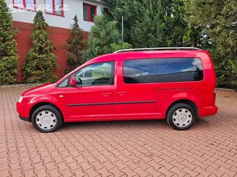 VW Caddy Maxi 1.9TDI 77kW,7míst,tažné,2009,Bez koroze - 3