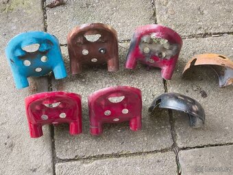 Spodní vrchní díl světla maska Jawa velká kývačka 250 350 - 3