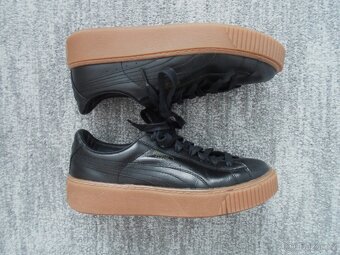 Černé boty tenisky botasky Puma - 39 - 3
