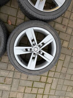 ORIGINÁL Alu Škoda, Seat, Volkswagen R17, 5x112 - ZIMNÍ - 3