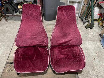 Interiér Lada 2107 sedačky + tapce - 3