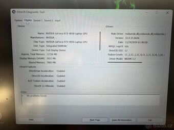 Herní notebook Asus a15 - 3
