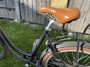 Dámské retro kolo kolos s košíkem a sedačkou thule yepp mini - 3