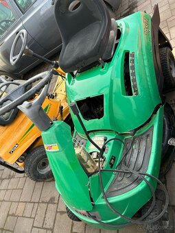 Zahradní traktůrek/sekačka Rider 10,5 HP BaS - 3