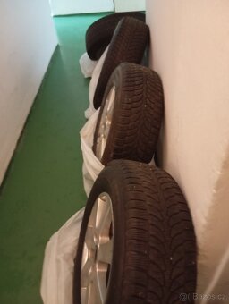 Alu kola 5x114,3  s zimní pneu 215/70r16 - 3