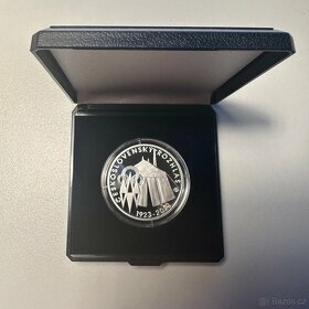 Stříbrná mince 200 Kč Československý Rozhlas PROOF - 3