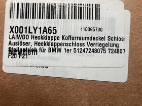 Zámek kufru / zámek pátých dveří BMW 1 F20 F21 i3 - 3
