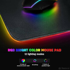 DORRISO RGB herní podložky pod myš XXL - 3
