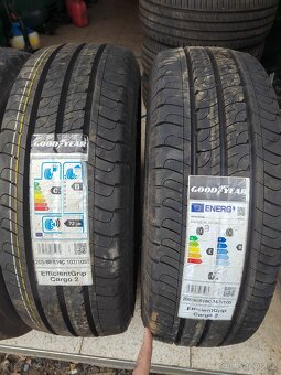 Prodám nové letní pneu 205/65/16c Goodyear Cargo 2 - 3