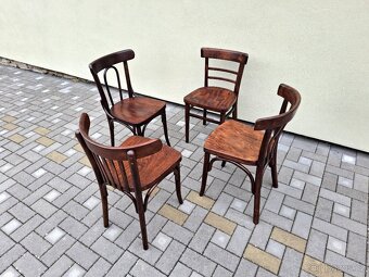 Celodřevěné židle TON, THONET po renovaci - 3