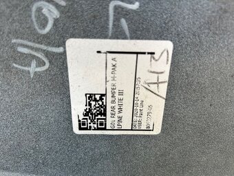 Bmw G01 x3 m-packet zadní nárazník - 3