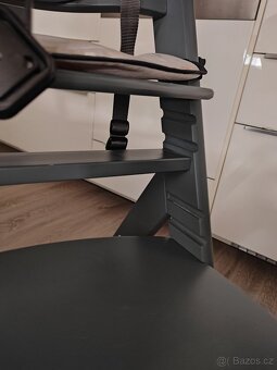 BEBECONFORT Timba Židlička rostoucí s podložkou Grey Mist - 3