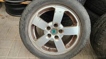 Letní Sada Alu 5x100 195/50 R15 Škoda Fabia - 3