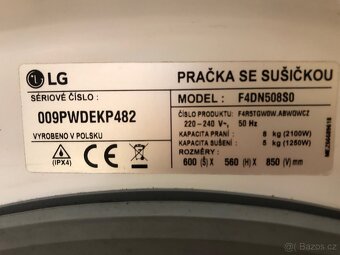 Pračka+sušička LG 8/5kg - 3