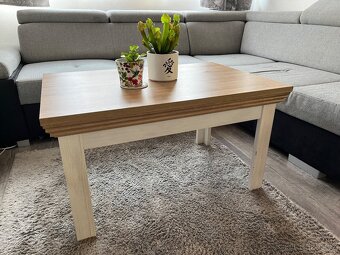 Obývací stěna, konferenční stůl, jídelní stůl, komoda - 3