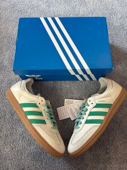 Adidas samba White/green 38 2/3 - 3