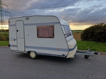 Karavan Bürstner + velký předstan + nová STK + 100 km/h - 3