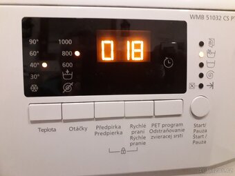 PRAČKA -BEKO PRODÁM--VYMĚNÍM - 3