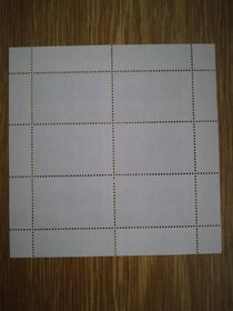 Originál blok známek F "Russian warship,go....." první edice - 3