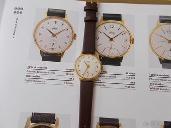 luxusni vzacne zlacene hodinky prim Hvězdičky 1964 funkcni - 3