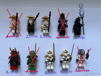 Lego minifigurky z kolekcí LEGO Ninjago – hadi, kostlivci... - 3