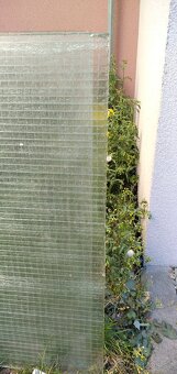 Drátěné skleněné tabule - pevné 0,6 mm - 3