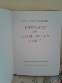 Olympijské hry 1936 - Berlin, Leni Riefenstahl - 3