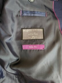 Oblek tmavě modrý Angelo Litrico - 3