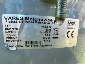 Prodám škrabku Vares ŠKBZ 12 - 3