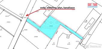 Prodej pozemku k bydlení 1037 m2, Modlany - Drahkov - 3