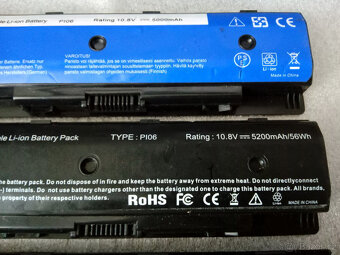 baterie PI06 pro notebooky HP Pavilion a Envy (2.5hod) - 3