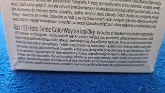 LED řetěz 5x20 LED ColorWay a led řetěz na fotky - 3