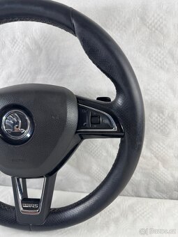 PRODÁM VOLANT ŠKODA RS S PADLAMA MULTIFUNKČNÍ - 3