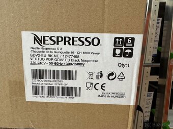 Nespresso Vertuo POP Black - Nový, nerozbalený - 3
