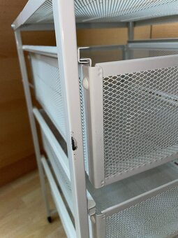 Ikea "LENNART" drátěná skříňka s šuplíky - 3