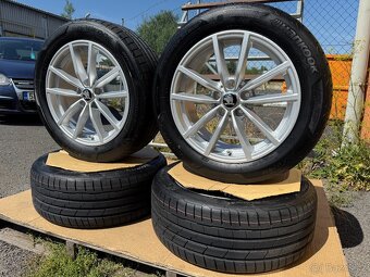 Nová sada originální alu kola 5x112 r17 + pneu 225/50/17 - 3